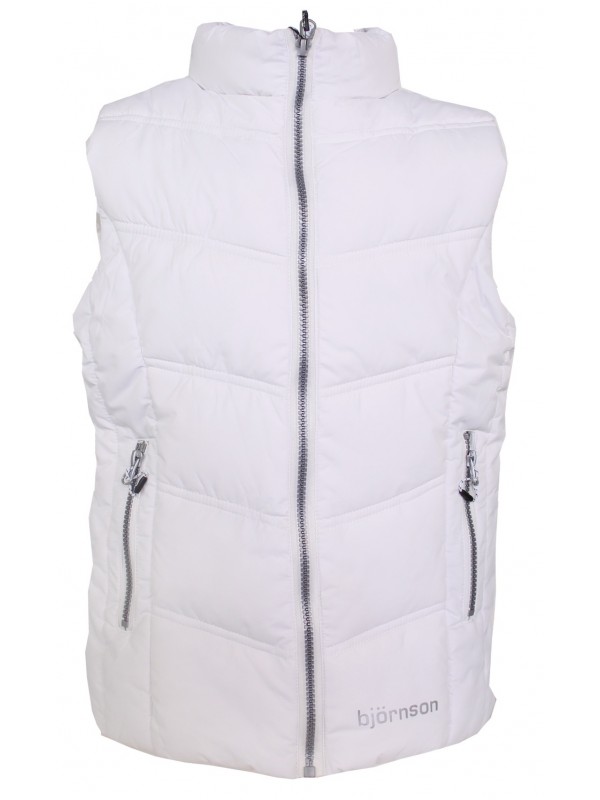 BJØRNSON Bodywarmer Meisjes Wit - Maike