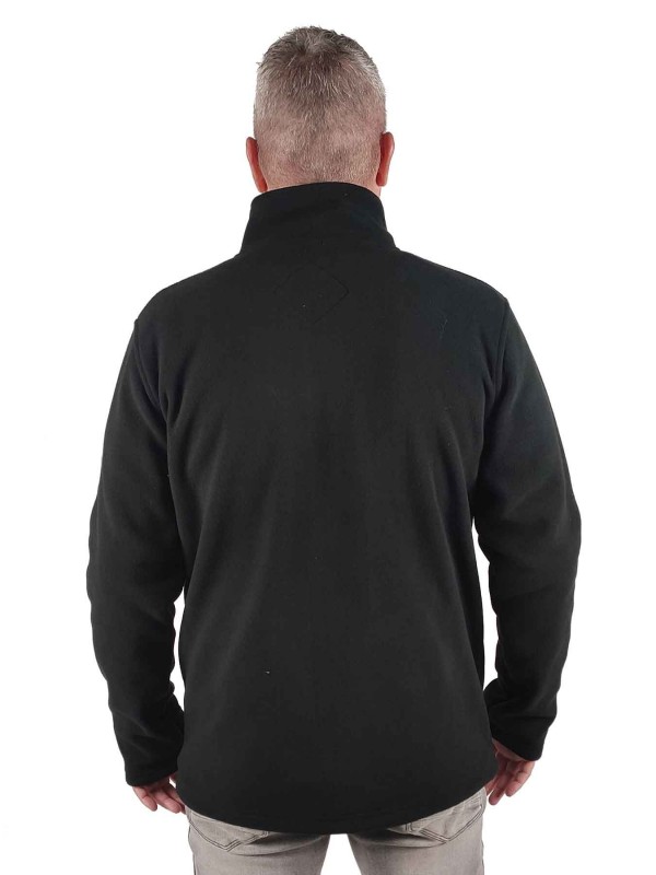 BJØRNSON Fleece Vest 4 Seizoenen Zwart - S-6XL - MAKS