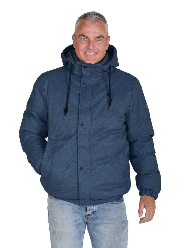 Winterjas heren donkerblauw Bjornson.nl - €89,95