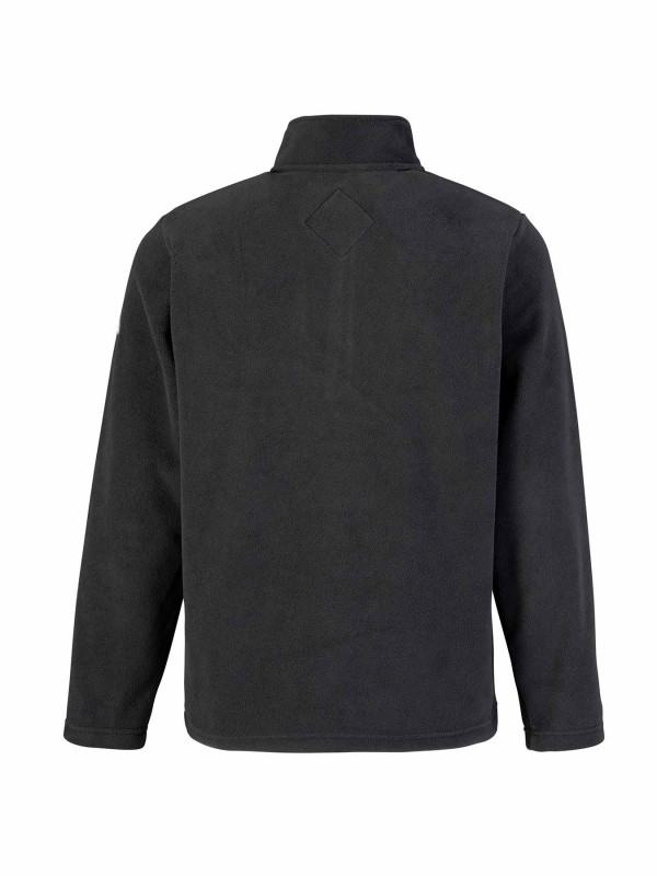 Fleece trui zwart clearance
