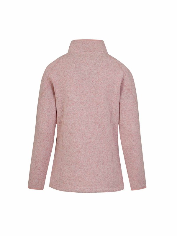 BJØRNSON Gebreid Vest 4 Seizoenen Dames Oud-Roze Melange - OLENKA