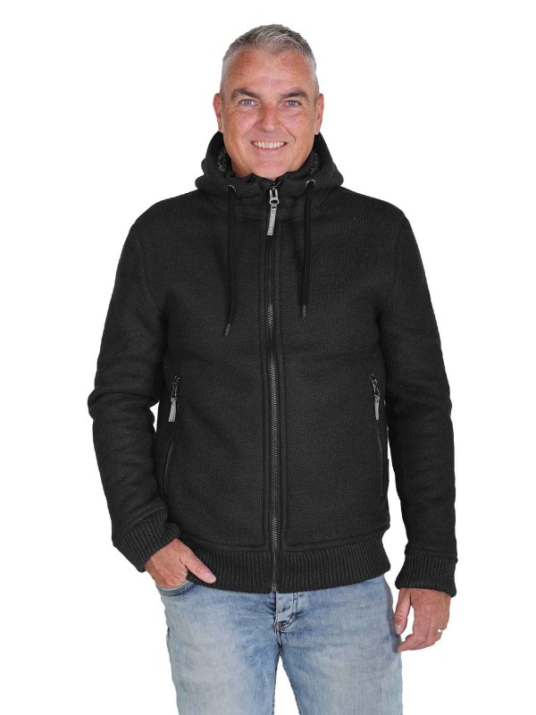 Gebreid vest heren Zwart kopen? - Bjornson.nl - €89,95