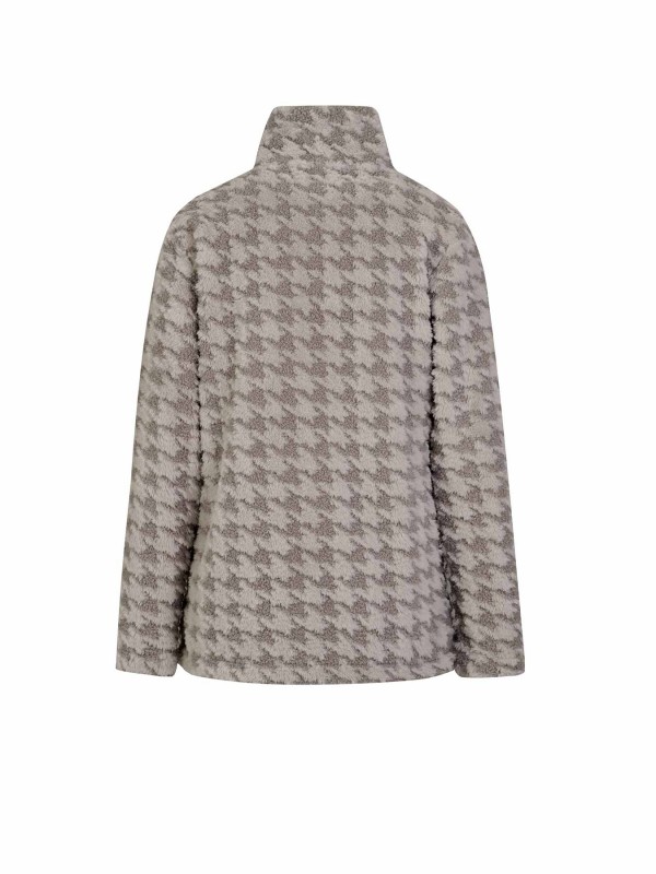 BJØRNSON Samanta Coral Fleece Vest Dames 4 seizoenen - Zacht - Zand-Beige