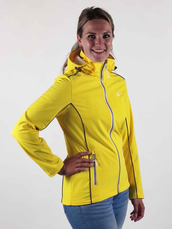 Percentage Overleg Zullen Softshell zomerjas dames geel kopen? - Bjornson.nl - €59,95
