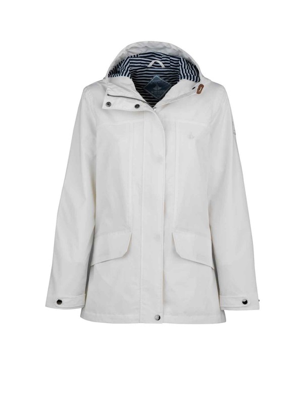 Regenjas wit store dames