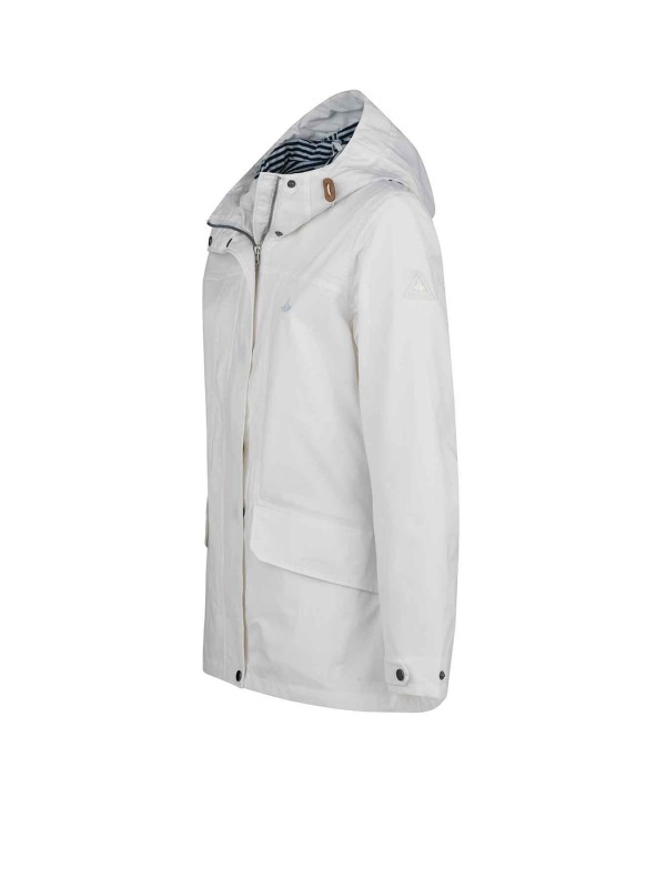 BJØRNSON Zomerjas (regenjas) Dames Waterdicht Wit