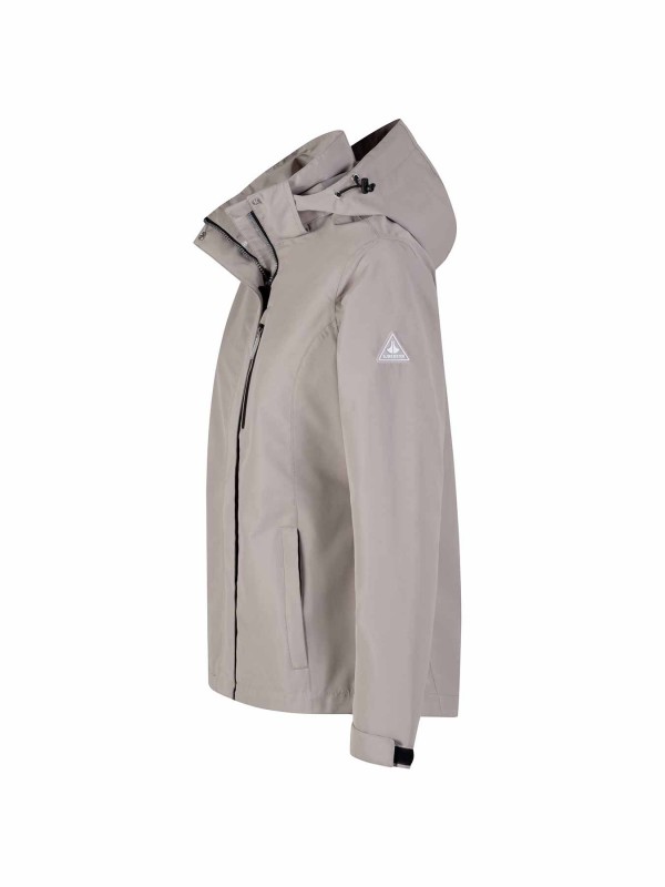 BJØRNSON Regenjas Zomerjas Dames Waterdicht Beige - SHELBY