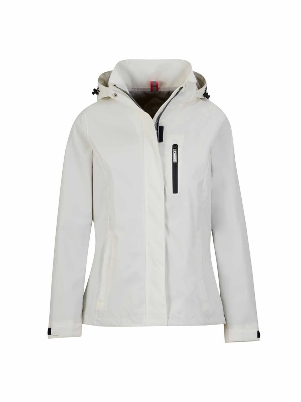 BJØRNSON Regenjas Zomerjas Dames Waterdicht Off-White - SHELBY