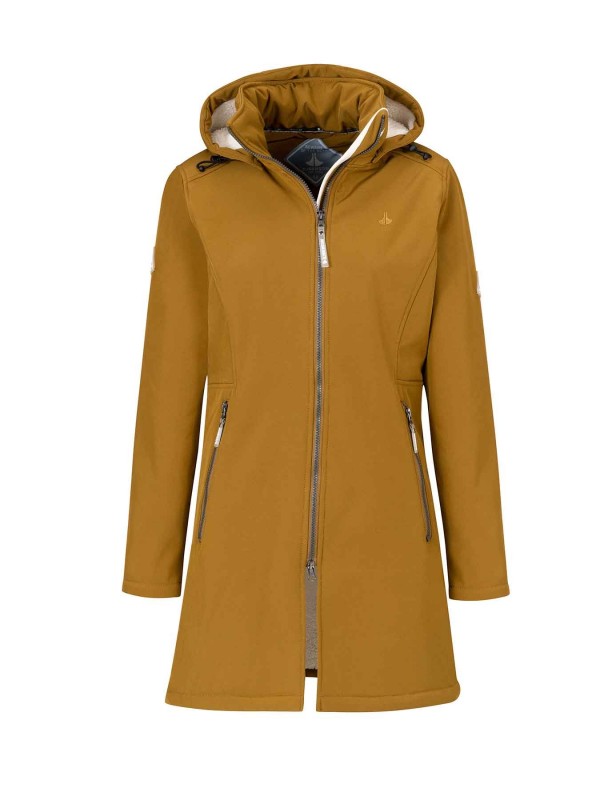 Whitney verhouding Soepel Softshell jas parka dames olijfgroen kopen? - Bjornson.nl - €79,95