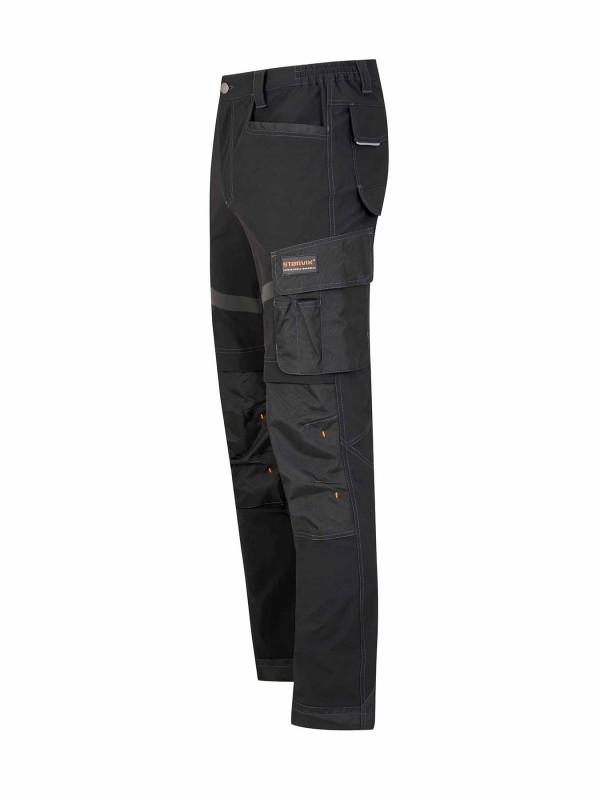 STØRVIK 4Way Stretch Werkbroek Zwart - Stef