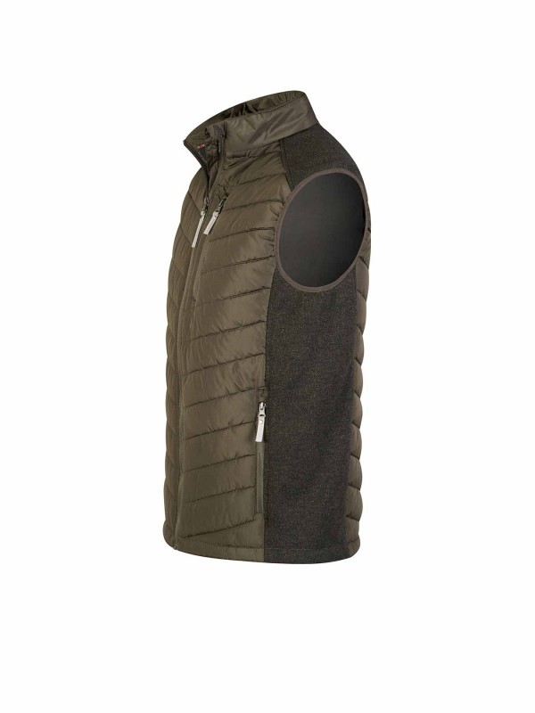 BJØRNSON Bodywarmer 4 seizoenen Heren Olijfgroen - Maat - STIG