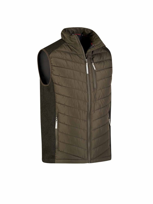 BJØRNSON Bodywarmer 4 seizoenen Heren Olijfgroen - Maat - STIG