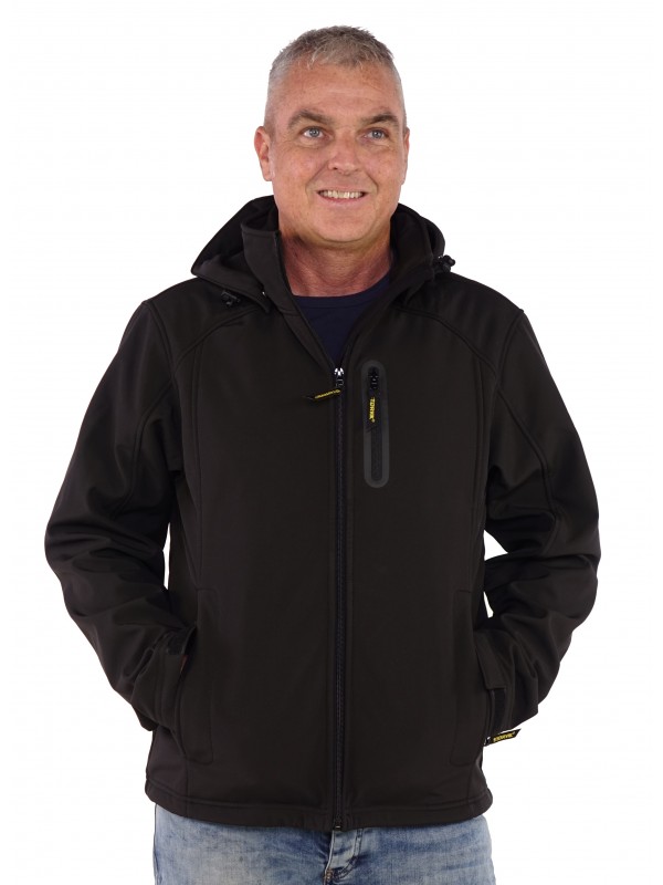 Storvik  Softshell Werkjas Zwart - Napier