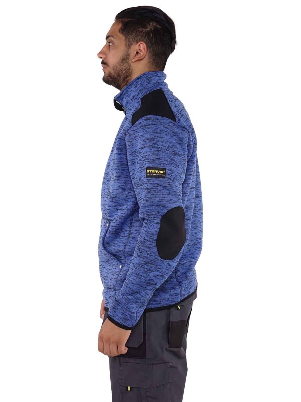 Werktrui gebreid blauw kopen Storvik 45 00