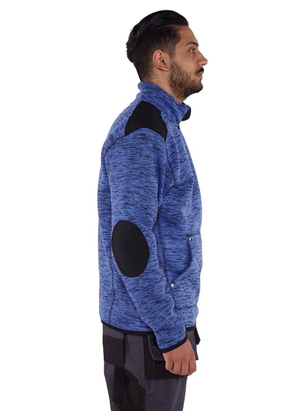Werktrui gebreid blauw kopen Storvik 45 00