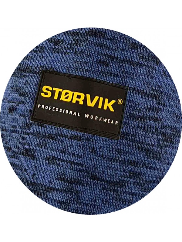 Storvik Werktrui Gebreid Blauw - Baldr