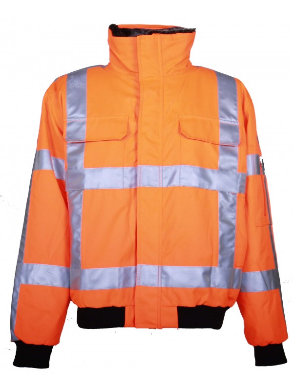 WERKJAS HIGH VISION oranje reflecterend Drammen