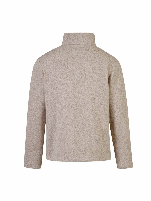 BJØRNSON Gebreid Vest 4 Seizoenen Heren Beige Melange - TORD