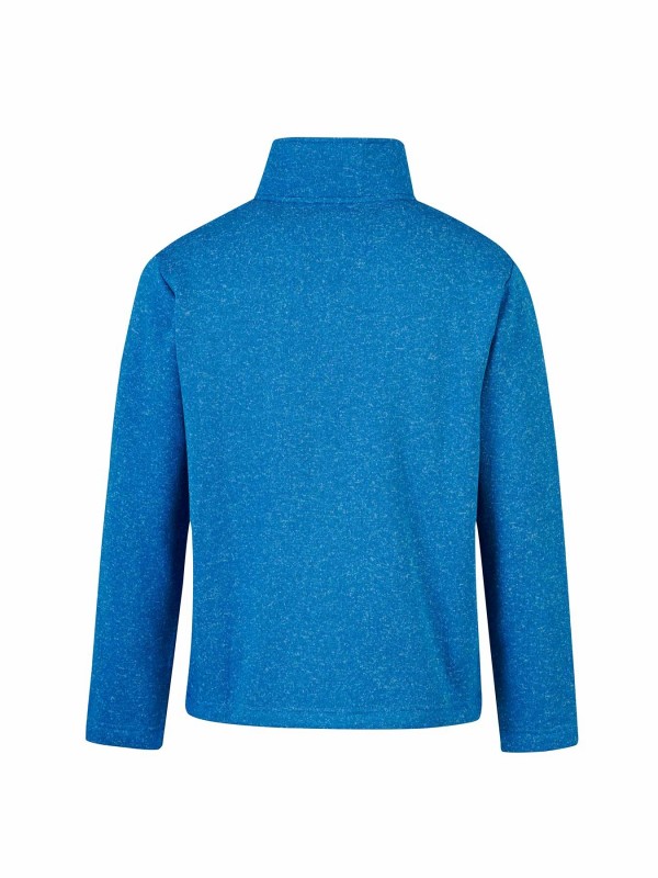 BJØRNSON Gebreid Vest 4 Seizoenen Heren Blauw Melange - TORD