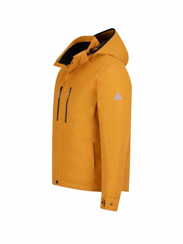 Regenjas geel heren best sale