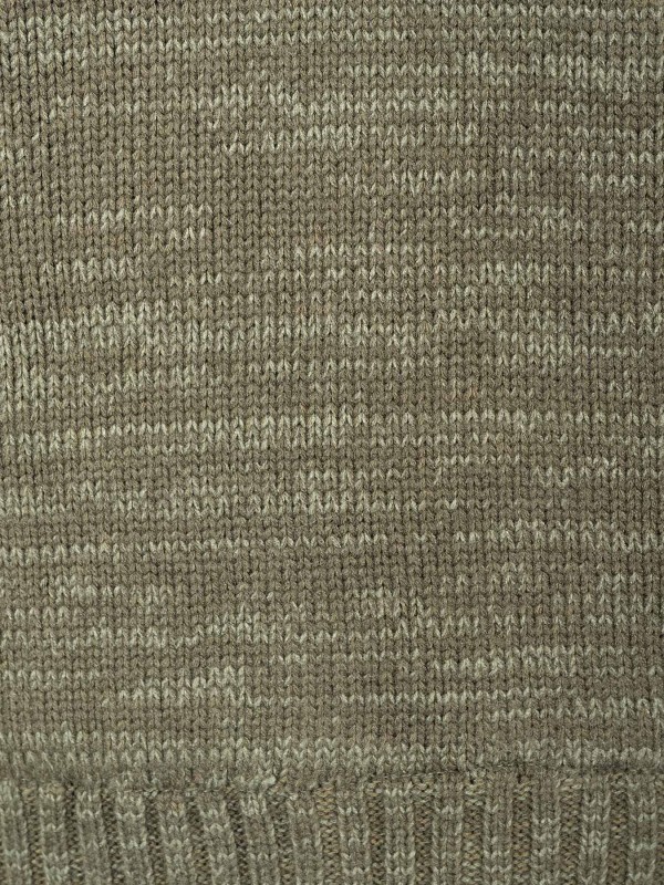 BJØRNSON Kabel Gebreid Wintervest (met teddyvoering) Heren Olijfgroen - S-6XL - VIGGO