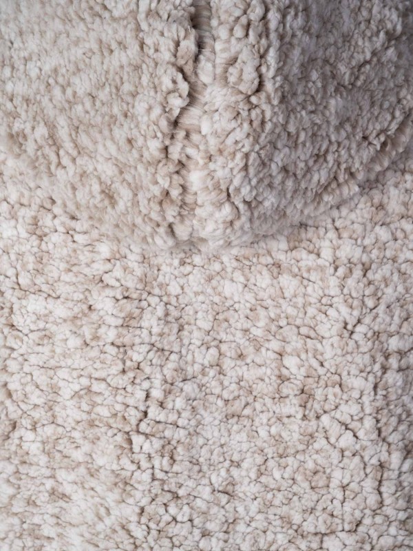BJØRNSON Sherpa Fleece Vest Zacht / 4 Seizoenen Dames Beige - XANDRA 