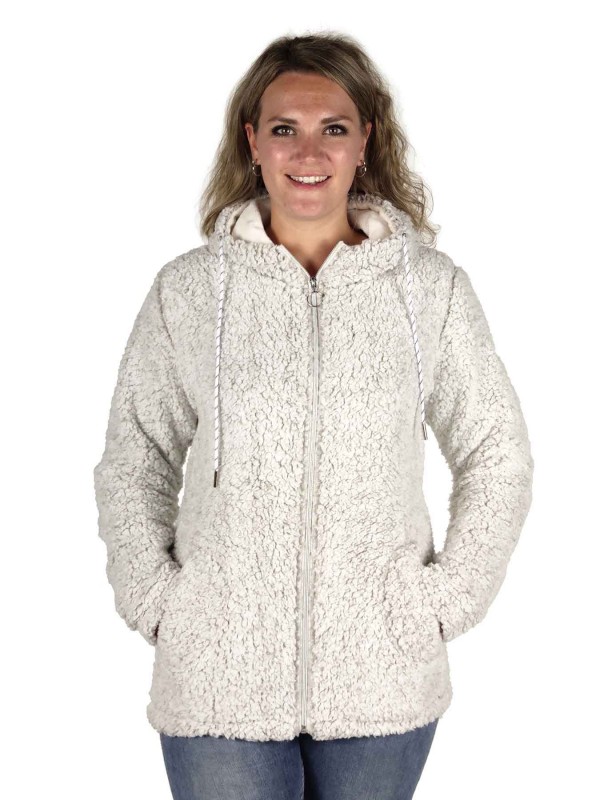 drempel Th Maori Sherpa fleece vest grijs dames kopen? - Bjornson.nl - €49,95