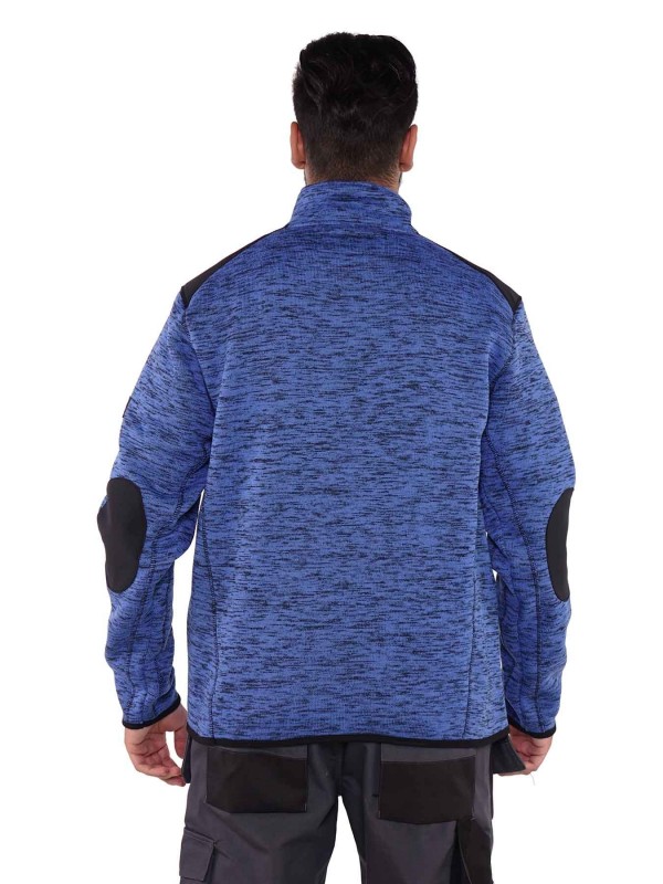 Werktrui gebreid blauw kopen Storvik 45 00